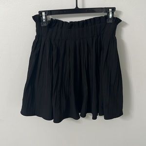 Black Zara skirt skort